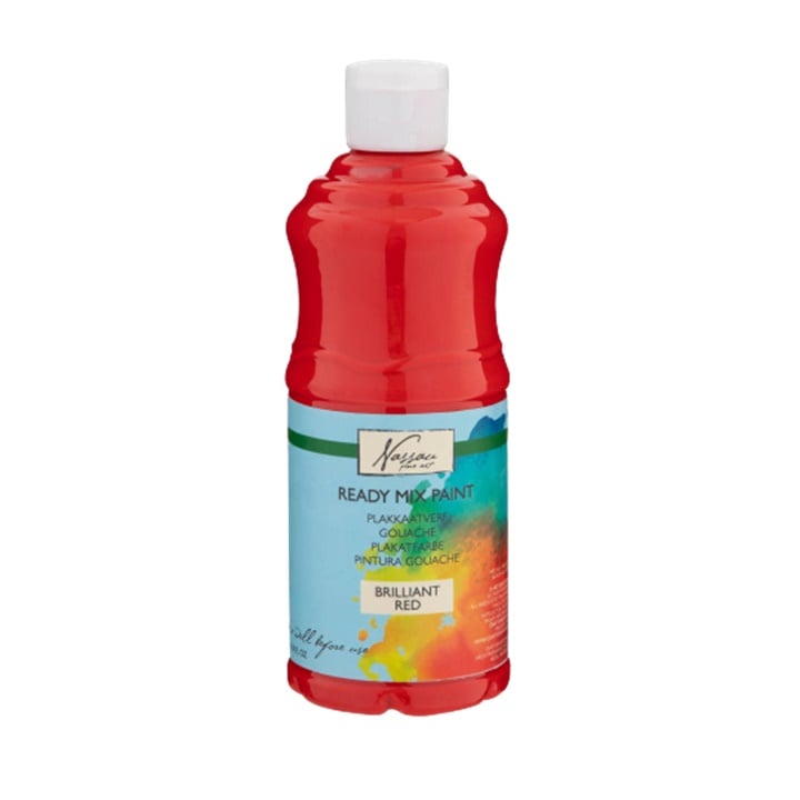 Gvašové farby Nassau - 500 ml / rôzne odtiene