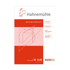 Blok milimetrového papiera od Hahnemühle | rôzne rozmery
