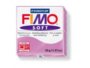 Modelovacia hmota FIMO Soft termotvrdnúca - 56 g - Svetlo fialová