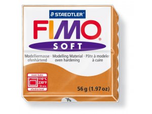 Modelovacia hmota FIMO Soft termotvrdnúca - 56 g - Koňaková
