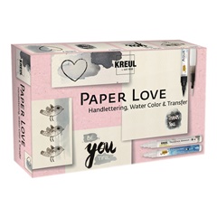 Sada Paper Love KREUL pre hand lettering - 6 dielna