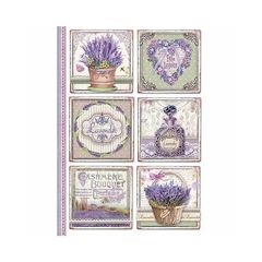 Ryžový papier A4 Provence cards