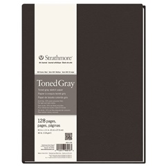 Artbook Strathmore Tónovaný papier Gray pevná väzba | rôzne rozmery