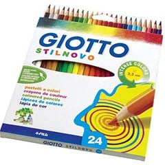 Farebné ceruzky GIOTTO - 24 farieb