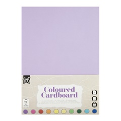 Blok farebných kartónových papierov A4 10 listov